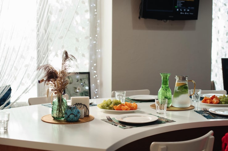 modern dining table set