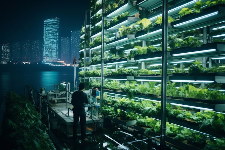 hydroponic tower